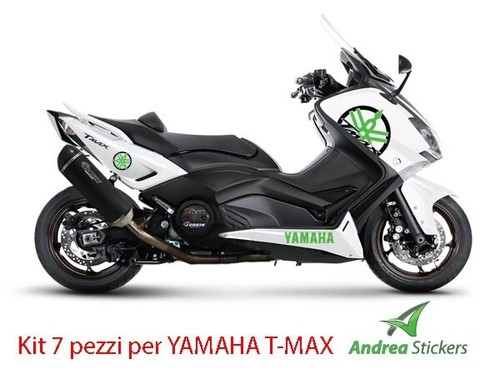Yamaha tmax kit 7 adesivi - tmax,